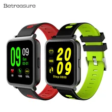 Betreasure BW17 NEW Smart Watch Color Screen Bluetooth Heart Rate Monitor Fitness Tracker Waterproof Sport font