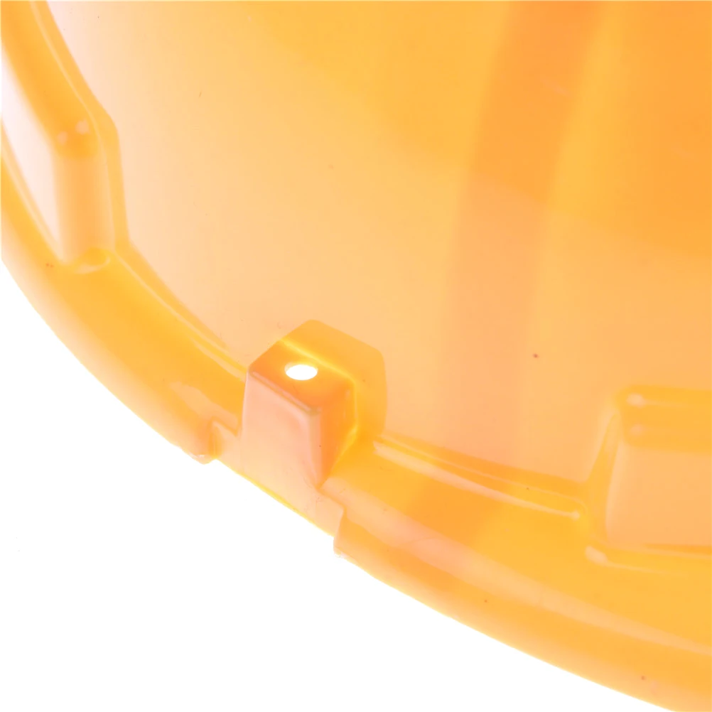 New Yellow Simulation Safety Helmet Pretend Role Play Hat Toy Construction Funny Gadgets Creative Kids Children Gift 6