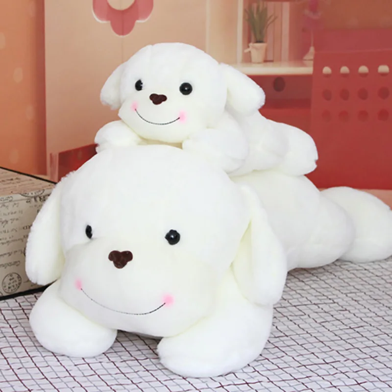 

Smile Dog Animal Dolls 27/31 cm Plush Toys High Quality PP Cotton Lovely Birthyday Gift for Children Cushion Toy