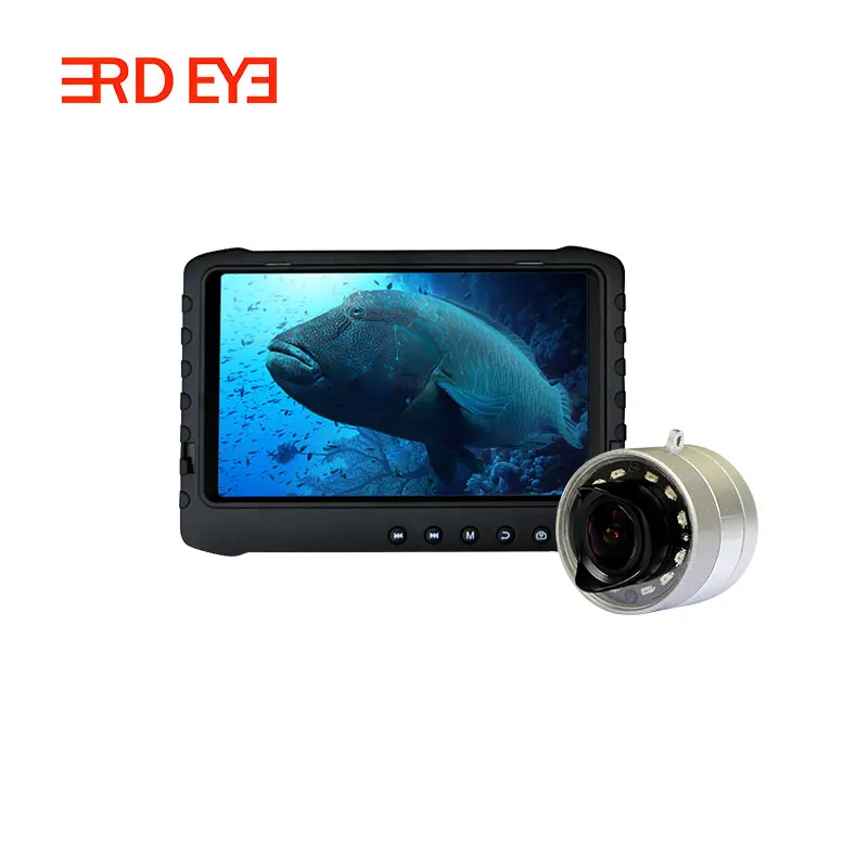 2MP HD видео fish finder рыболовная камера с 5 дюймовый DVR автомобиля для морской рыбалки, подледной рыбалки- DF15