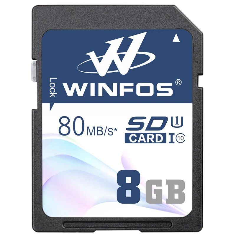Карта памяти Winfos SD 8 Гб класс 10 UHS-I U3 Transflash SD/HC SDXC TF карта SD флэш-память