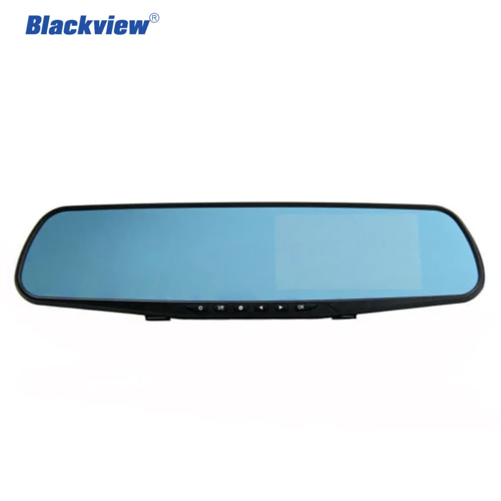 Goedkoop Blackview 4.3 inch Full HD 1080 p Dual Lens Auto Super Groothoek Nachtzicht DVR Achteruitkijkspiegel Camera video Recorder