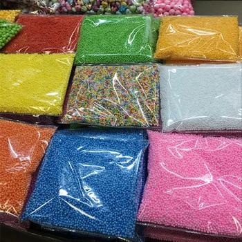 

Free Shipping Assorted Colors Polystyrene Styrofoam Filler Foam Mini Beads Balls Crafts Home Party Wedding Decoration