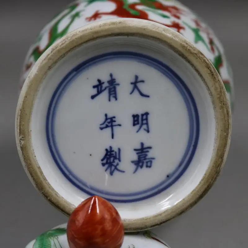 Античный Фарфор Jingdezhen синий и белый общий бак банки для чая банки для хранения