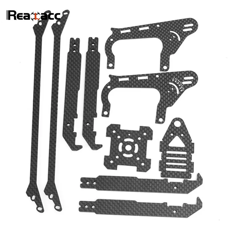 

Original Realacc Real1S FPV Racing RC Quadcopter Frame Kit Spare Parts Carbon Fiber Parts Top/Bottom/Side Plate Fixing Board