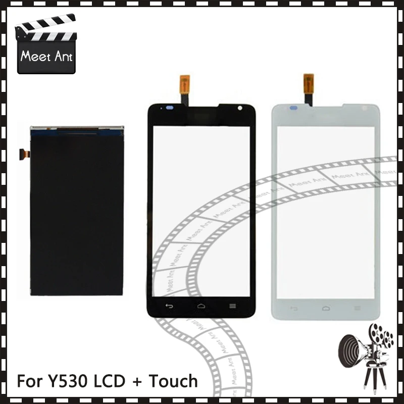 

New High Quality 4.5'' For Huawei Ascend Y530 Lcd Display With Touch Screen Digitizer Sensor