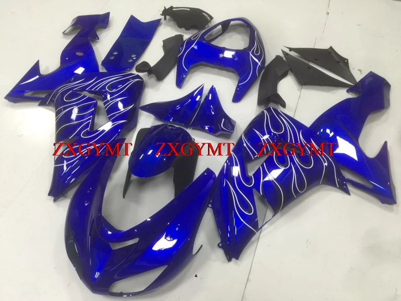 

Full Body Kits for ZX10r 2006 - 2007 Fairing Kits ZX10r 2007 Blue White Frame Fairing Kits for Kawasaki ZX10r 2007
