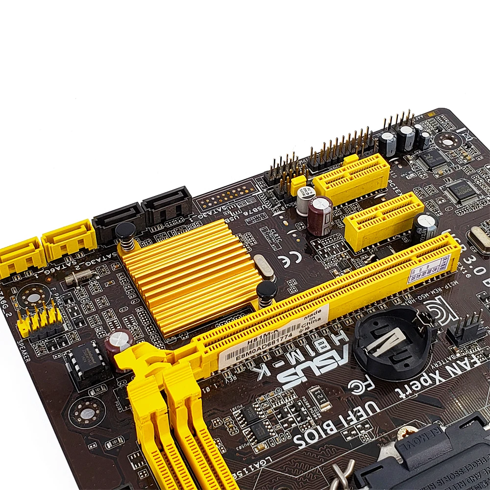 Asus H81M-K настольная материнская плата H81 LGA 1150 для Core i7 i5 i3 DDR3 16G SATA3 USB3.0 DVI VGA Micro-ATX оригинальная б/у материнская плата