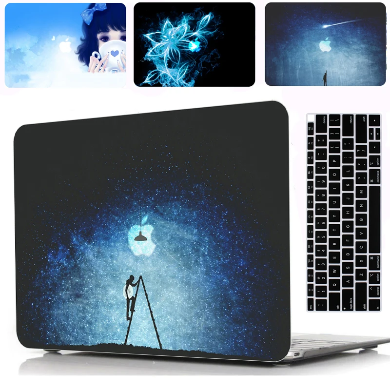 

Laptop Protective Hard Shell Case Keyboard Cover Skin Set For 11 12 13 15"Apple Macbook Pro Retina Touch Bar 13.3Air New A1932