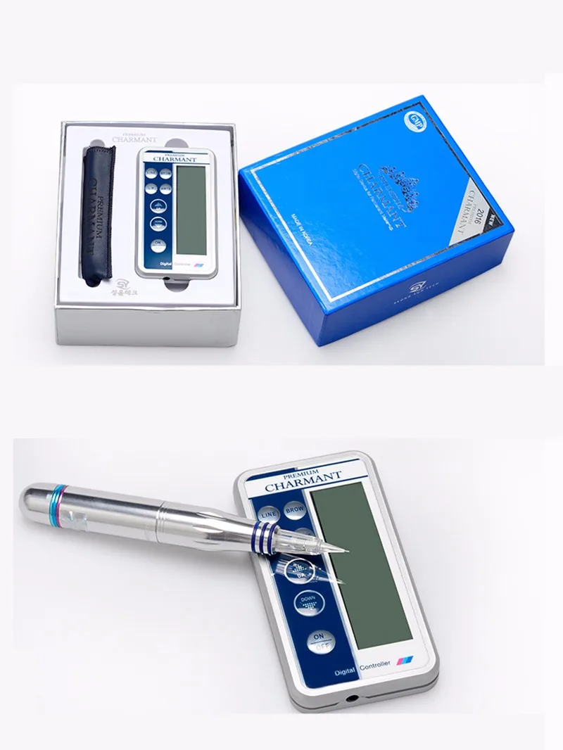 Permanent Makeup Machine Kit For Eyebrow Tattoo Lip eyeliner MTS Microblading Pen Micro Needle Therapy Set Eye Make up Beauty Care Devices (5)