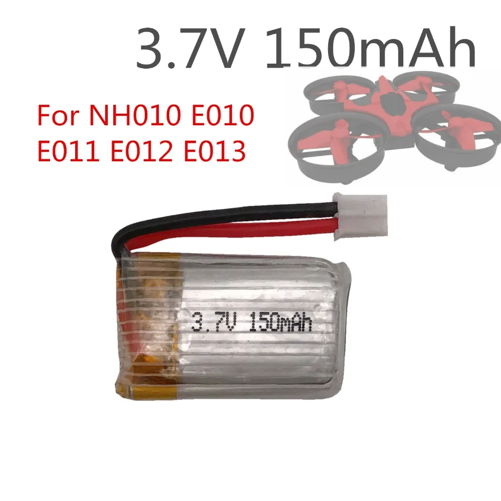 

3.7v 150mah LIPO Battery For E010 E010C E011 E013 H36 F36 CX-95 RC Quadcopter Spare parts bateria H36 Battery for toys 2.00mm