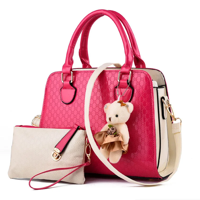 2017 New Women Socialite Style Fashion Handbags Female Candy Color 2017 New Women Socialite Style Fashion Handbags Female Candy Color Pu Leather Single Shoulder Bags Las Composite In From Luggage
