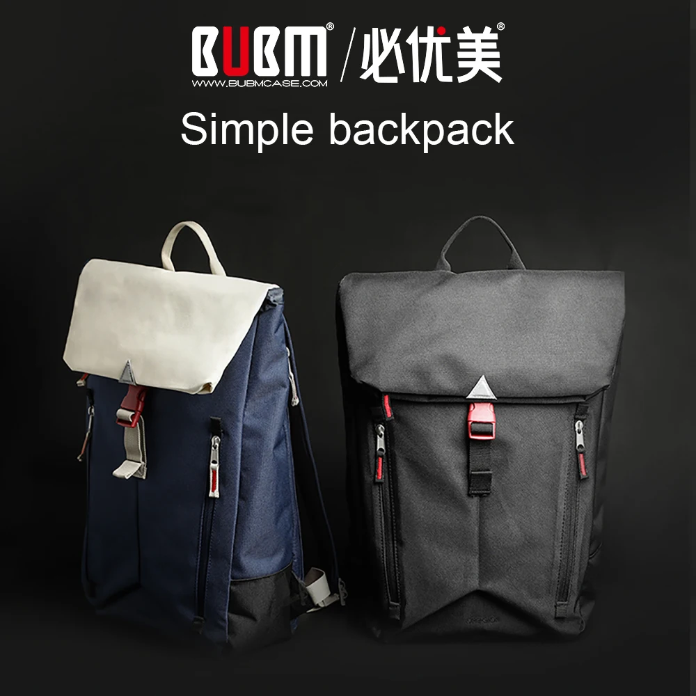 BUBM модный мужской рюкзак для ноутбука, сумка для путешествий, сумка для работы, компьютерные сумки, Студенческая сумка для колледжа, подходит для ноутбука 15,6 дюймов