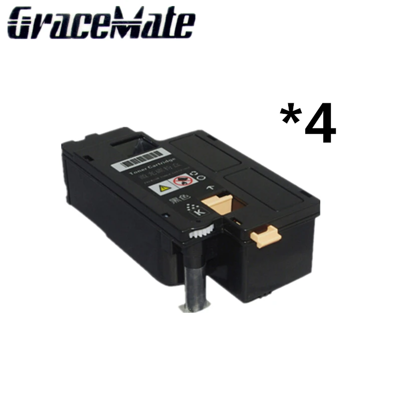 

4 black Toner Cartridge For Fuji Xerox DocuPrint CM115w CM115 CM225w CM225 CP115w CP115 CP116w CP116 CP225W CP225 Printer