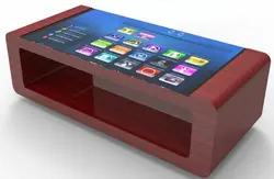 4 К ЖК Дисплей Промышленные ПК интерактивный водонепроницаемый 43 "1080 P Android Сенсорный экран Кофе таблице все в одном DIY настольные компьютеры