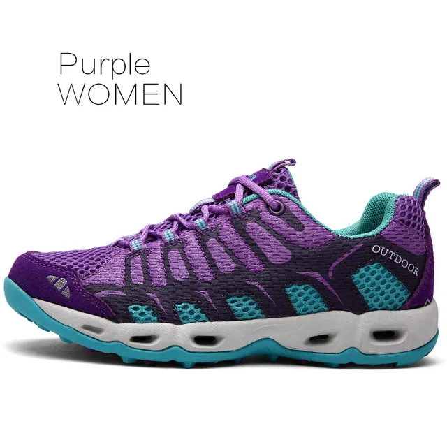 Outdoor Sports Shoes Women Running Sneakers Cushioning Running Shoes Pink Purple Women Walking