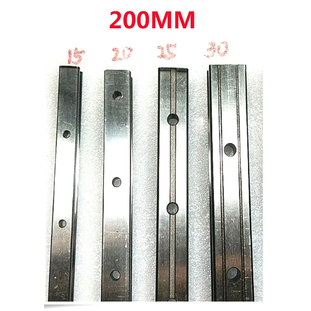 1PC 200MM HGR15/20/25/30 Linear Guides without Sliderin Linear Guides