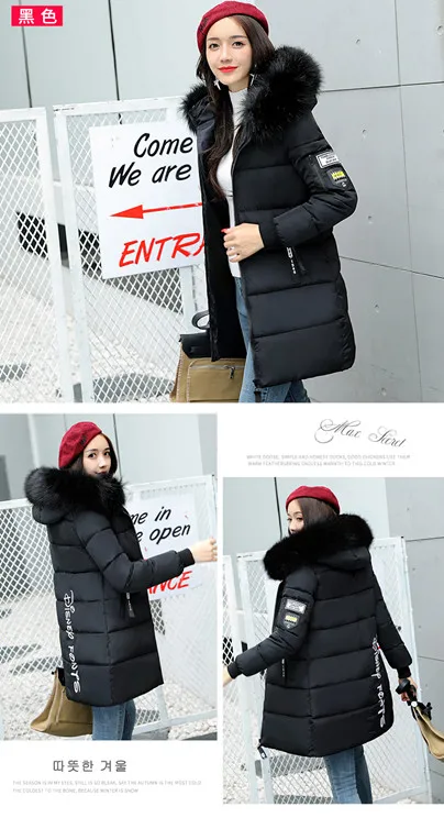 Women's Winter Jackets Winter Woman Coats 2019 Medium And Long Section Down Cotton Clothing Fashion Thickening Coat Female Parks (6)