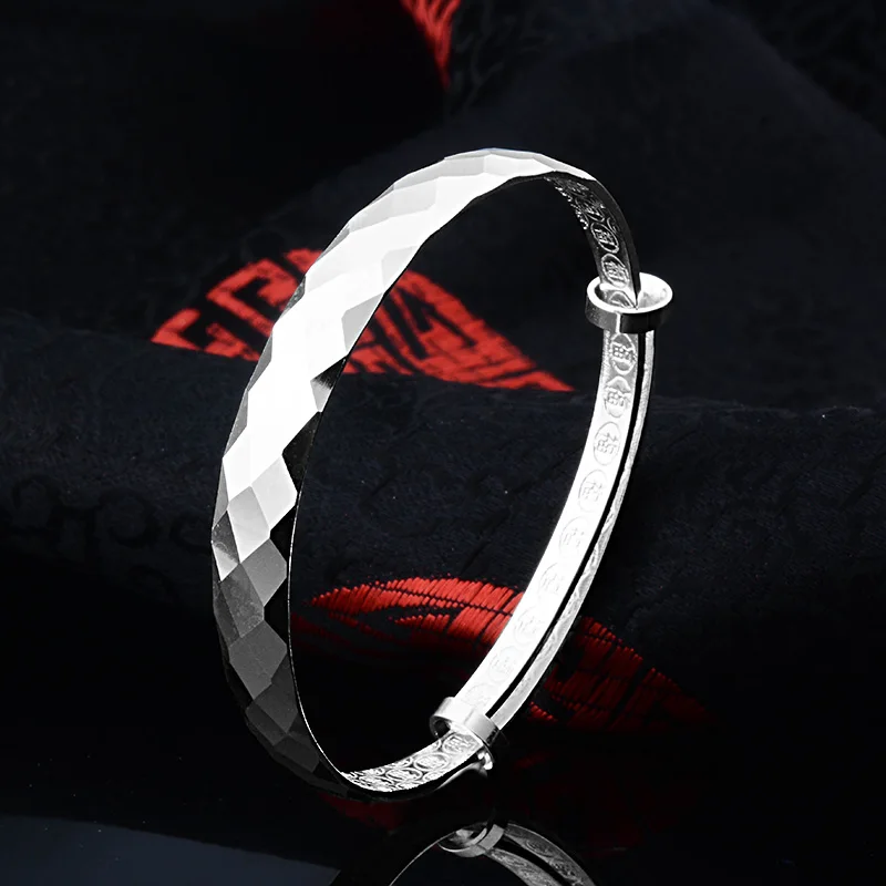 H: HYDE 19 дизайн китайский стиль модный браслет и браслет регулируемый Серебряный браслет для женщин Подарки pulseiras - Окраска металла: 6