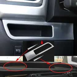 3 шт. Chrome панели управления переключатель чехол Накладка для Toyota Highlander Kluger 2014-2015