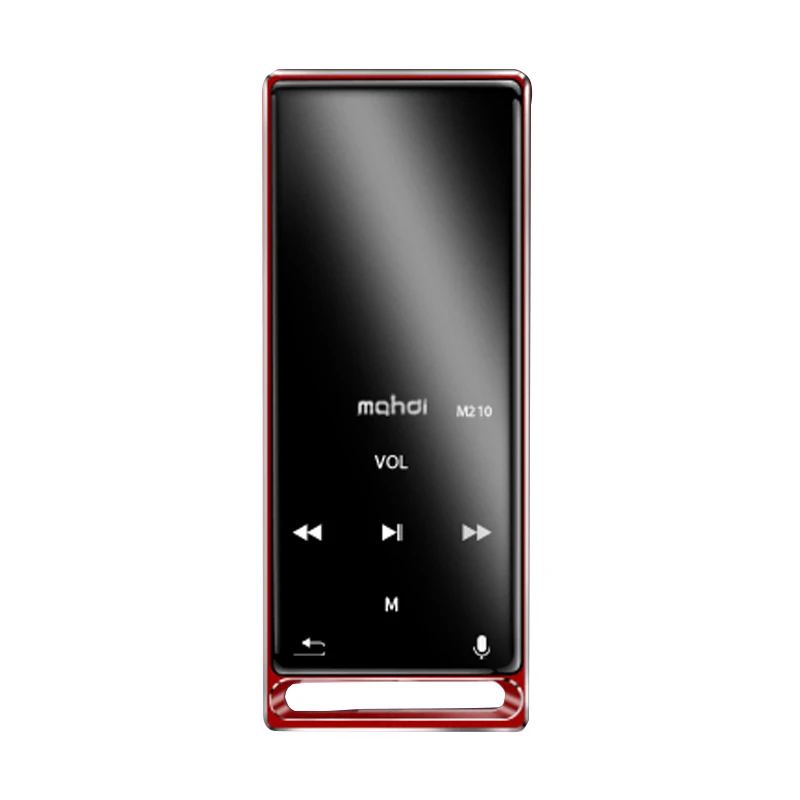 Mahdi M210 16 Гб luetooth MP3 плеер Шагомер Спорт CNC Металл без потерь HiFi музыкальный плеер портативный плеер FM радио