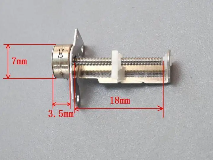 

2pcs 3-5V Micro Stepper Motor Slipway With Screw Rod