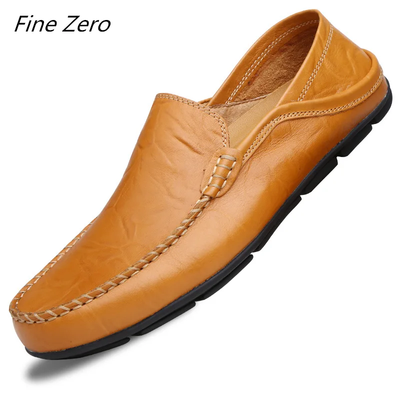 New Fashion Men Casual Shoes Moccasins Men Loafers High Quality Leather Shoes Men Flats Gommino Driving Shoes Hommes Chaussures - Image 2