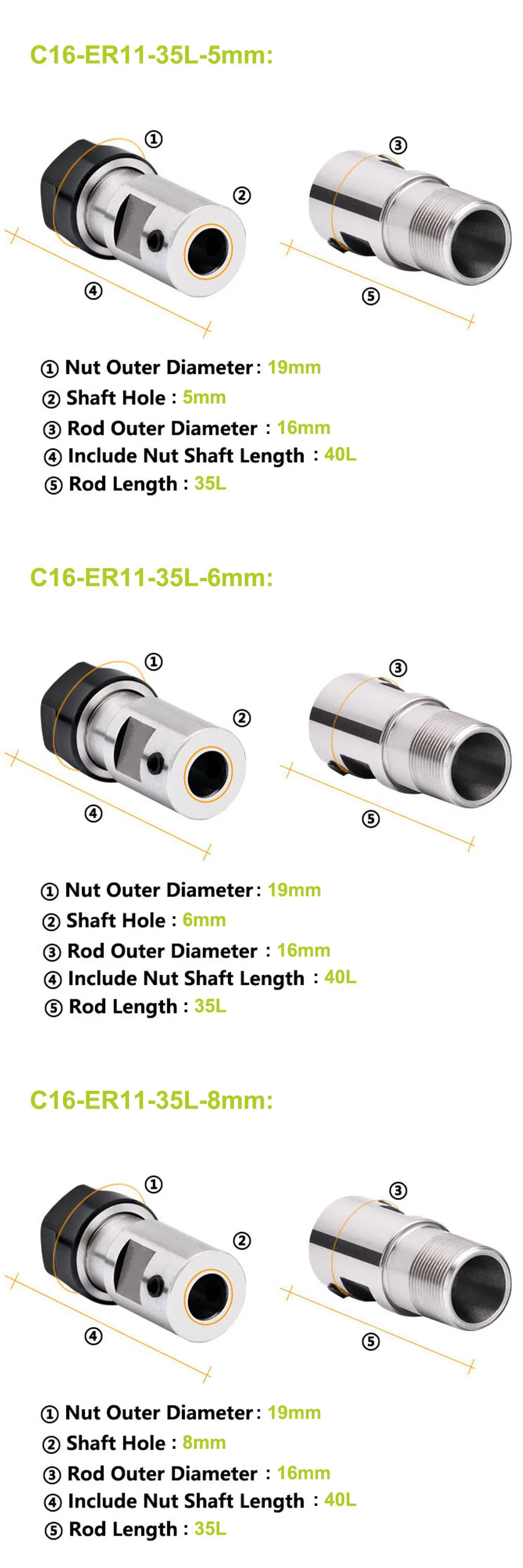 CNC ER11-21