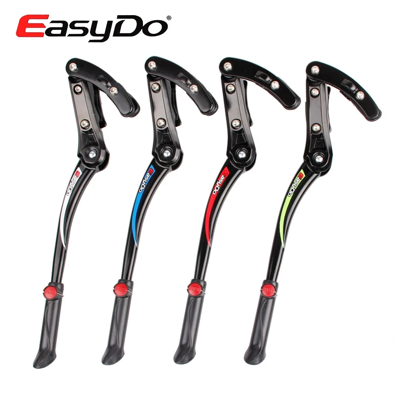

Aluminum Alloy Adjustable Bicycle Kickstand MTB Road Mountain Parking Racks Bike Bicycle Rack Sidestand Parking Side Rack EASYDO