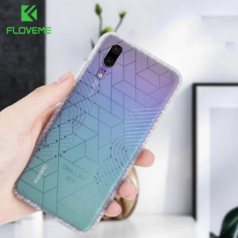 FLOVEME Модный чехол для телефона Huawei P30 P20 Lite Pro мягкий из ТПУ Mate 20 противоударный Fundas