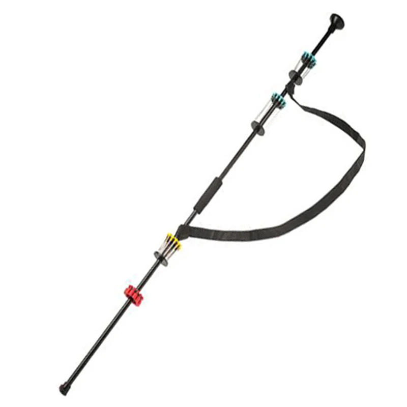 Tubo de Alumínio Aperto de Conforto Tiro Sarbacane Blowgun Preto Withjunction Tubo Dardo - .40 Calibre w. Caça 36 48 5 de alumínio w. Aperto de conforto caça