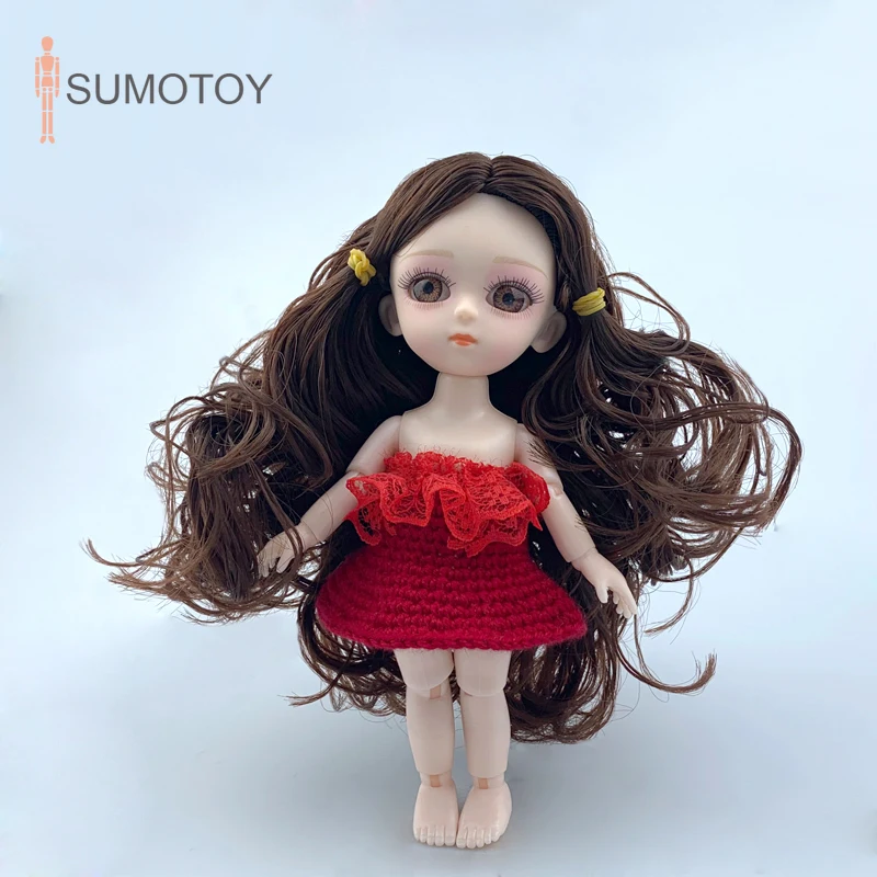 

Handmade 1/12 bjd Doll Toy Original Girls Princess Dolls 14 Joint Bjd Doll Toy Lovely Kids Christmas Gift Baby Toys for Girls