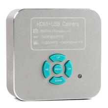 2K 36MP HDMI usb-камера с микрофоном 1080P HD электронный цифровой микроскоп Лупа цифровая камера для ремонта печатных плат
