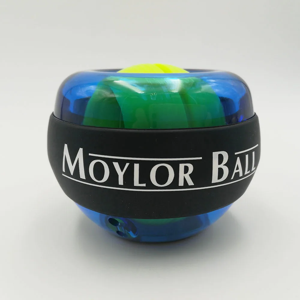 Гироскоп Мощность запястье мяч специальный молнии сумка Глобус без анти-вибрации анти-защита от падения супер сила гироскопа мяч мешок A - Цвет: Синий