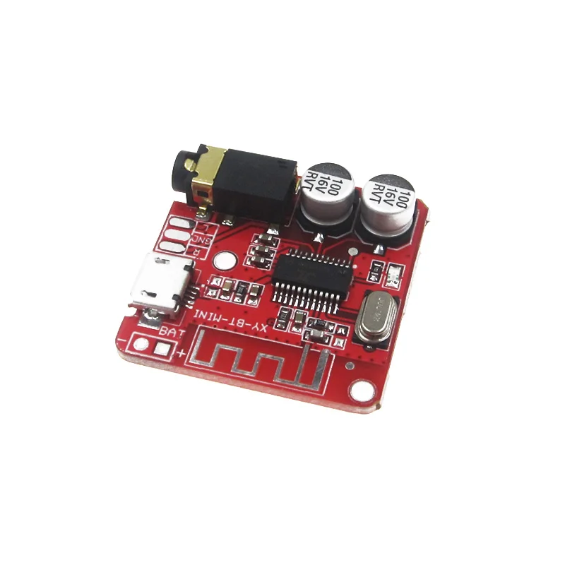 3.7-5V Wireless Bluetooth MP3 Decoder Board BLE 4.1 Circuit Board Module Lossless Decoding Module Micro USB