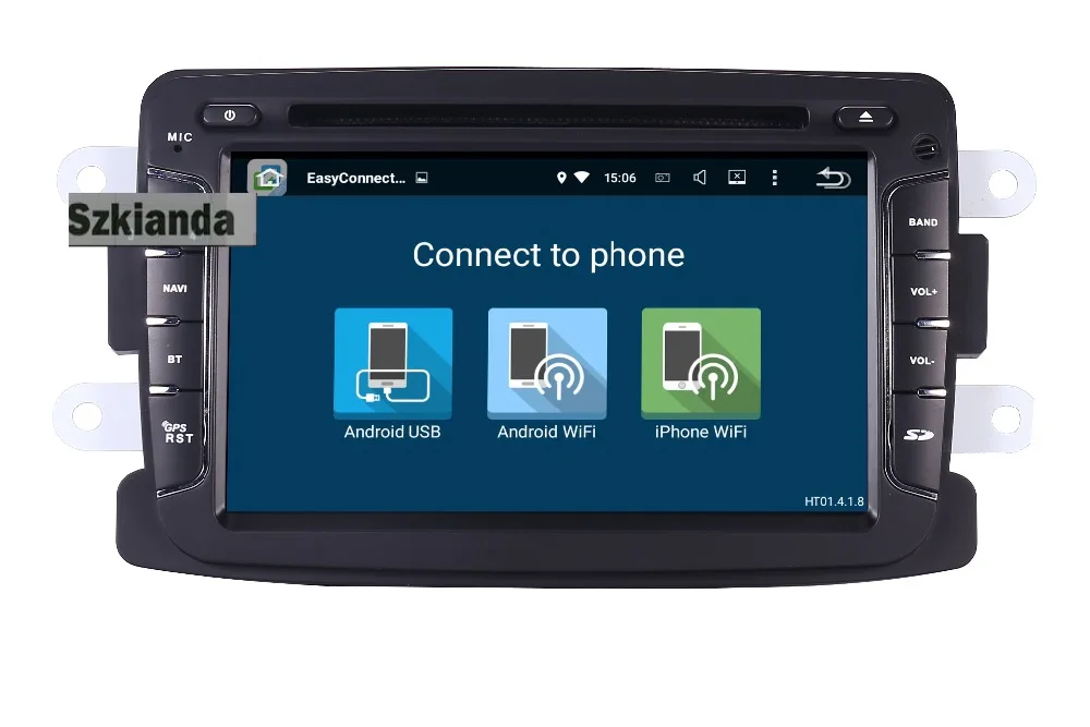 Best 4G+32G 7 inch Android 8.1 Car DVD Player For Renault Dacia Sandero Duster Lada Xray 2 Logan 2 4G WIFI GPS Navigation Radio OBD 2