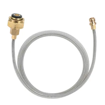 

1PCS Outdoor Gas Refill Adapter Camping Picnic Stove Refilling Gas Cylinders Valve Propane Tank Gas Cylinders Germany Standard