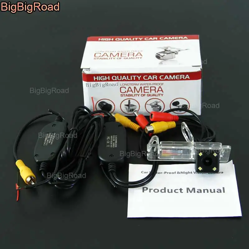 

BigBigRoad For Renault Fluence / Dacia Duster / Megane 3 / Nissan Terrano Wireless Camera Car Rear View Backup Reversing Camera
