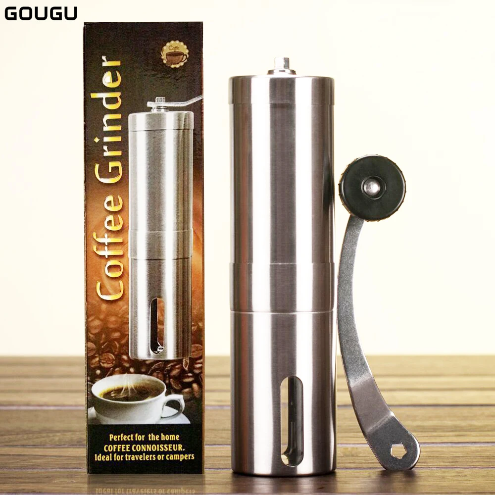 Нержавеющая сталь кофемолка ручная точилка кухонный шлифовочный инструмент