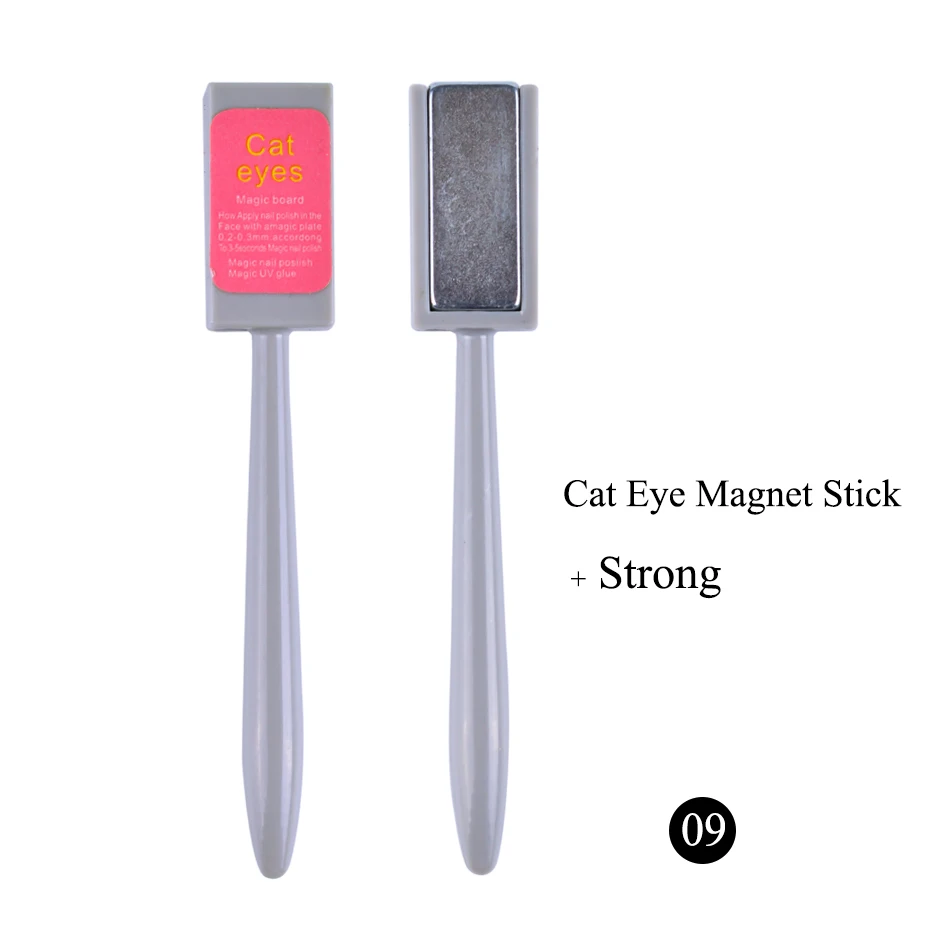 Полная красота 1 шт. магнит для маникюра ручка Волшебная 3D кошачий глаз двухсторонний гель эффект сильный дизайн покрытие для маникюра Инструменты CH406