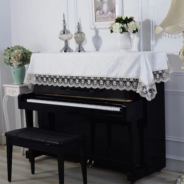 Piano Cover Cloth Covers 88 Keys 61 Grand Decorative Keyboard Towels