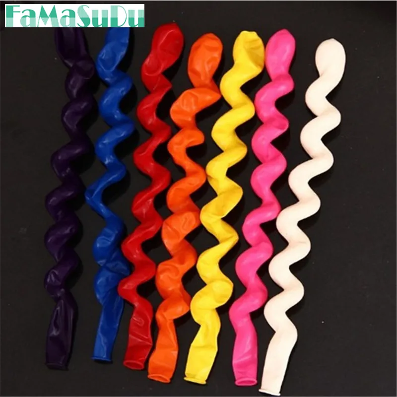 100pcs/lot magic long strip balloon Thread balloon latex thick party