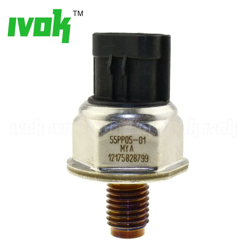 Genuine Fuel Rail High Pressure Sensor For Nissan Navara D40 2.5 DCI 55PP05 01 43PP1 3 1465A034