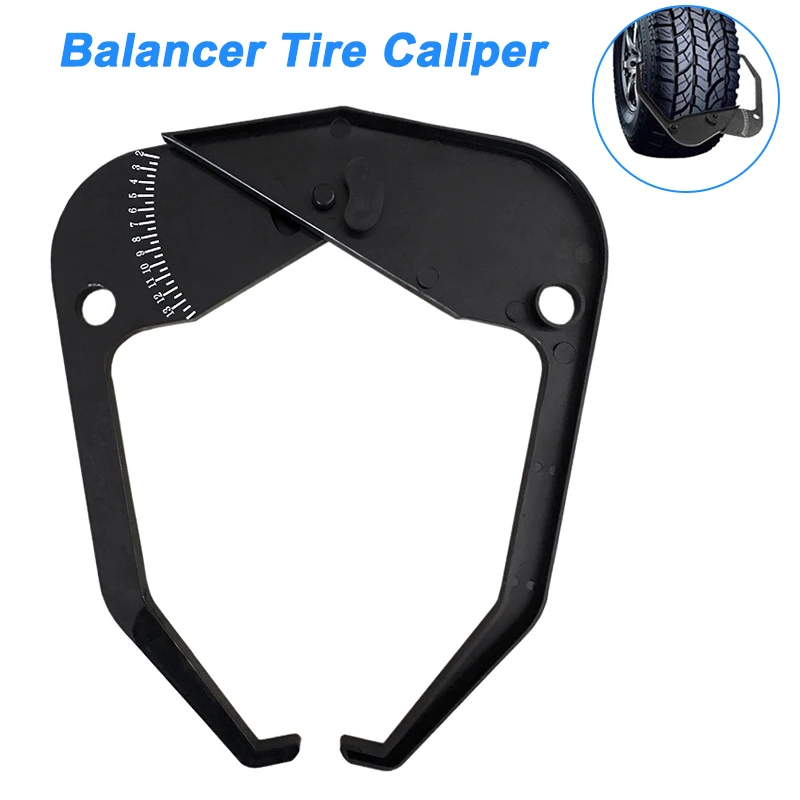2019 Wheel Ruler Caliper Tire Rim Width Measurement Ruler Tool Auto