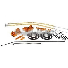 King Motor RC алюминиевый передний механический тормоз Комплект подходит KM HPI Baja 5B 5 T 2,0 SS