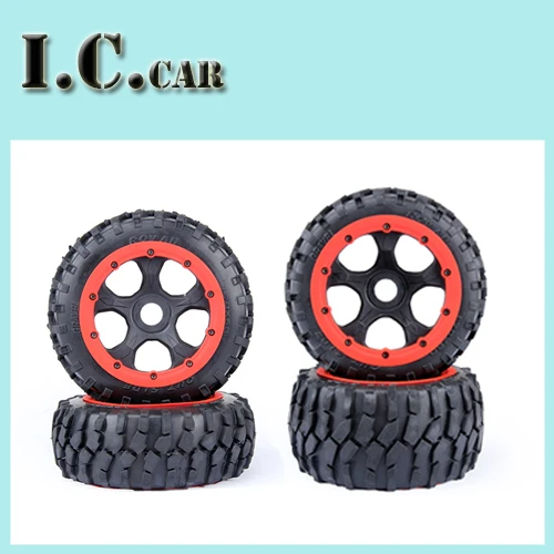 5B 4 Generation gravel tire wheel assembly Kit fit 1 5 hpi baja 5b Rovan KM