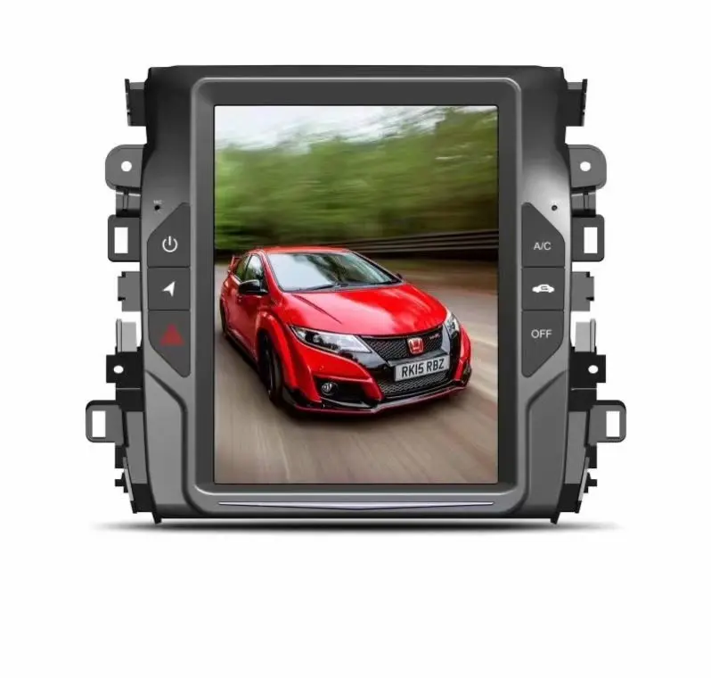 10," Тесла стиль вертикальный экран один автомобильный dvd-плейер din для Honda avancier с системой android 7,1 gps navi