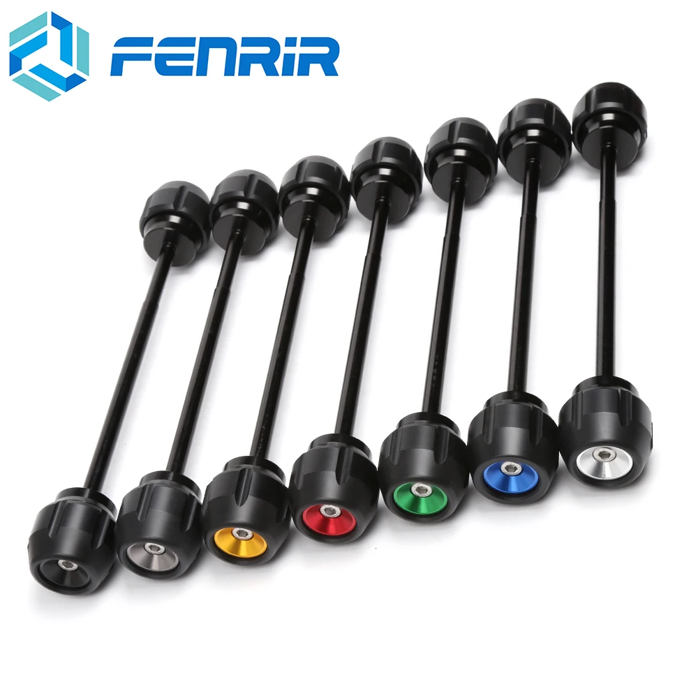 FENRIR Motorcycle Front Axle Fork Crash Farme Sliders Wheel Protector drop ball falling protection For Kawasaki Z900 2017 | Автомобили и