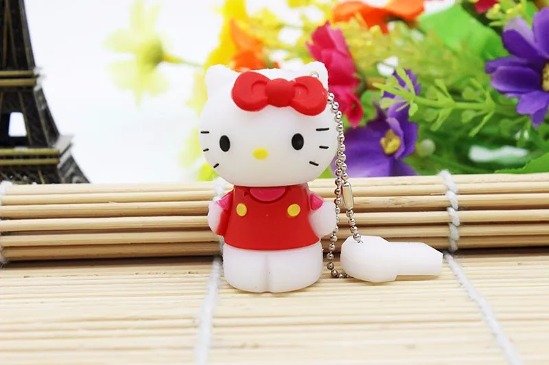 JASTER hello kitty, Usb флеш-накопитель, милые флешки, 64 ГБ, 32 ГБ, флеш-накопитель, 4 ГБ, 8 ГБ, 16 ГБ, мультфильм, U диск, флеш-карта, горячая Распродажа, карта памяти