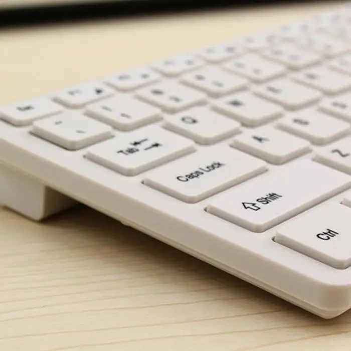 2,4G Беспроводная клавиатура мышь набор Беспроводная оптическая мышь 1600 точек/дюйм клавиатура фильм Набор для ноутбука ПК GT66